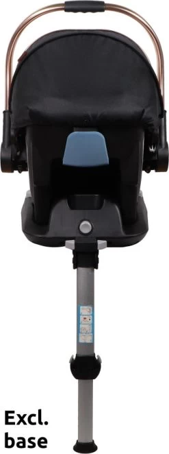 Ding Amigo Black/Rose 0-13kg Autostoel DI-191709 -Jollein Winkel ding amigo rosegoud autostoel 5 2