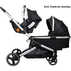 Ding Fenix Black/Black Autostoel 0-13kg -Jollein Winkel ding amigo black silver 0 13kg autostoel di 191708 1 1