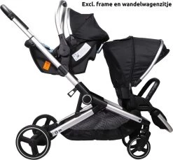 Ding Amigo Black/Silver 0-13kg Autostoel DI-191708 -Jollein Winkel ding amigo black silver 0 13kg autostoel di 191708 2