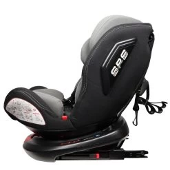 Ding Zeno 360° SPS Grijs Autostoel 0-36kg CS008 -Jollein Winkel ding zeno grijs13