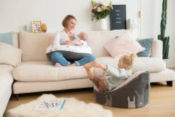 Doomoo Buddy Bear Grey Voedingskussen B04 -Jollein Winkel doomoo buddy bear grey voedingskussen b04 2