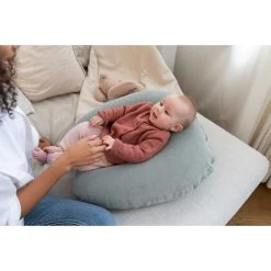 Doomoo Green Opblaasbaar Voedingskussen NAP01 -Jollein Winkel doomoo green opblaasbaar voedingskussen nap01 2