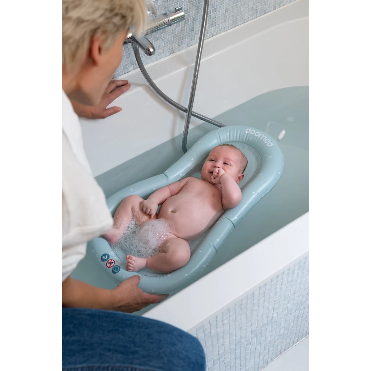 Doomoo Opblaasbaar Bad Matrasje 22 001 001 7 Doomoo Opblaasbaar Bad Matrasje 22 001 001 - Afbeelding 5