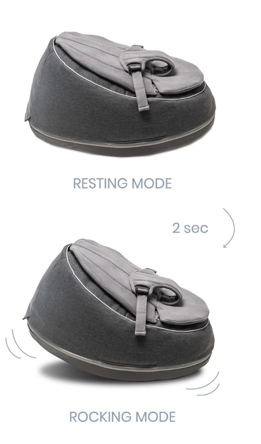 Doomoo Seat'n Swing Grijs Zitzak 02 6 Doomoo Seat'n Swing Grijs Zitzak 02 - Afbeelding 4