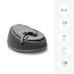 Doomoo Seat'n Swing Antraciet Zitzak 01 -Jollein Winkel doomoo seat antraciet zitzak 01 3