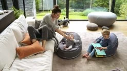 Doomoo Seat'n Swing Antraciet Zitzak 01 -Jollein Winkel doomoo seat antraciet zitzak 01 6