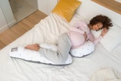 Doomoo Sleepy Flower Grey Zwangerschapskussen SL04 -Jollein Winkel doomoo sleepy flower grey zwangerschapskussen sl04 2 1920x1920