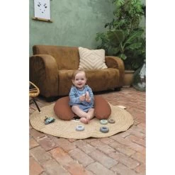 Doomoo Softy Tetra Jersey Terracotta Voedingskussen S82 -Jollein Winkel doomoo softy tetra jersey terracotta voedingskussen 4