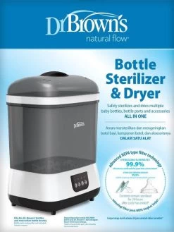 Dr. Brown's Dr Brown's Sterilisator Met Droogfunctie AC178-INT -Jollein Winkel dr brown s sterilisator met droogfunctie ac178 int 2