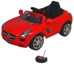 Eco Toys Mercedes SLS Rood Elektrische Kinderauto CLB-681r -Jollein Winkel eco toys mercedes elektrische auto rood