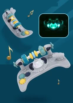 Eco Toys Grijs 2-in-1 Loopstoel HC546172 -Jollein Winkel eco toys 2 in 1 loopstoel hc546172 12