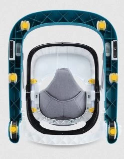 Eco Toys Grijs 2-in-1 Loopstoel HC546172 -Jollein Winkel eco toys 2 in 1 loopstoel hc546172 13