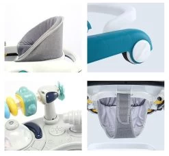 Eco Toys Rood 2-in-1 Loopstoel HC546172 -Jollein Winkel eco toys 2 in 1 loopstoel hc546172 14 1