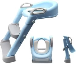 Eco Toys Blauw Toilettrainer Met Trapje CHW4006B -Jollein Winkel eco toys blauw toilettrainer met trapje chw4006b 04