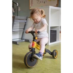 Eco Toys Rood 4-in-1 Loopfiets HC492494 -Jollein Winkel eco toys geel 4 in 1 loopfiets hc492494 03 2