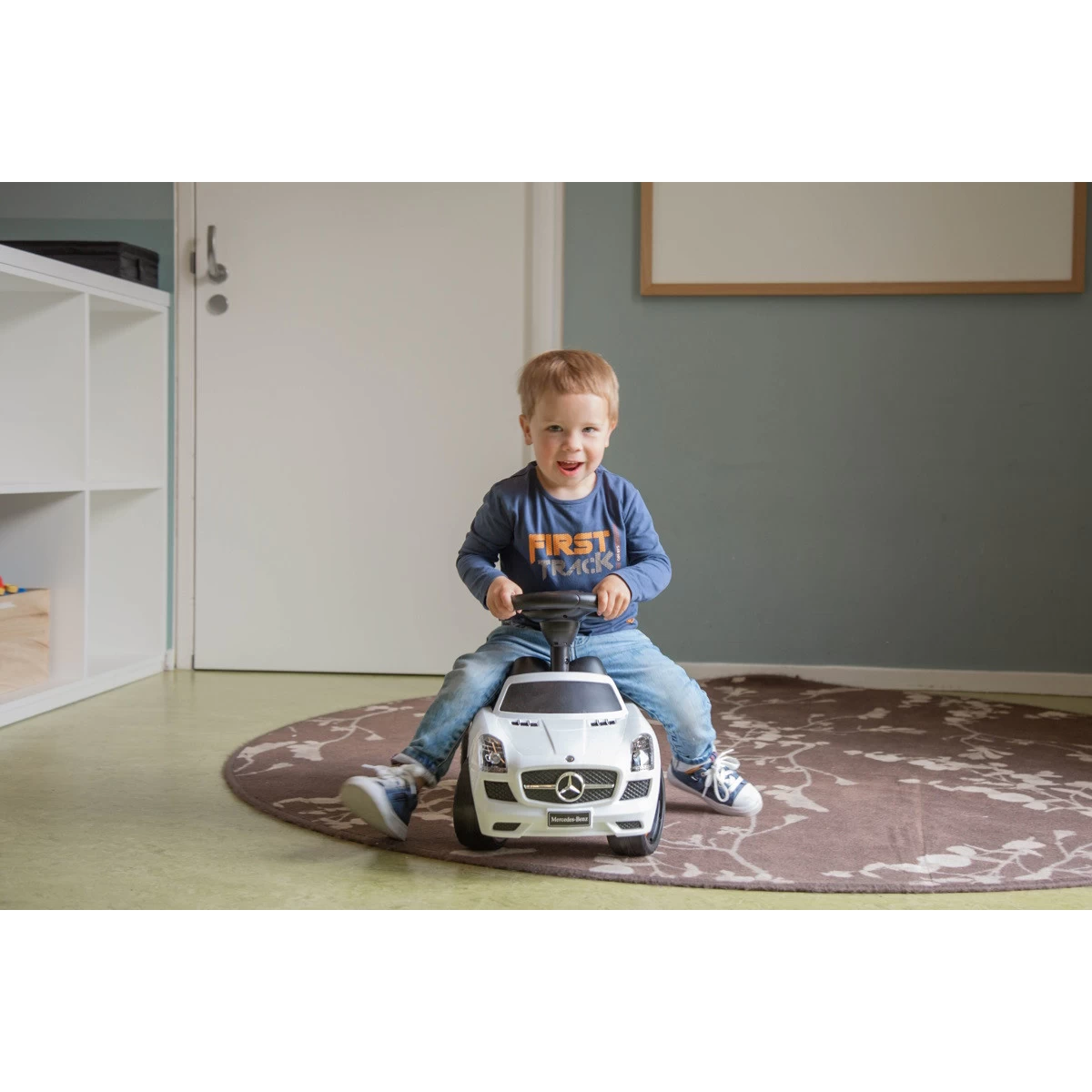 Eco Toys Mercedes SLS Rood Loopauto CLB-332 7 Eco Toys Mercedes SLS Rood Loopauto CLB-332 - Afbeelding 5