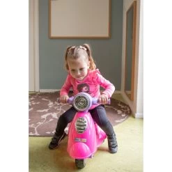 Eco Toys Retro Pink Loopscooter 605 -Jollein Winkel eco toys retro pink loopscooter 605 05