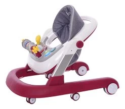 Eco Toys Rood 2-in-1 Loopstoel HC546172 -Jollein Winkel eco toys rood 2 in 1 loopstoel hc546172 2
