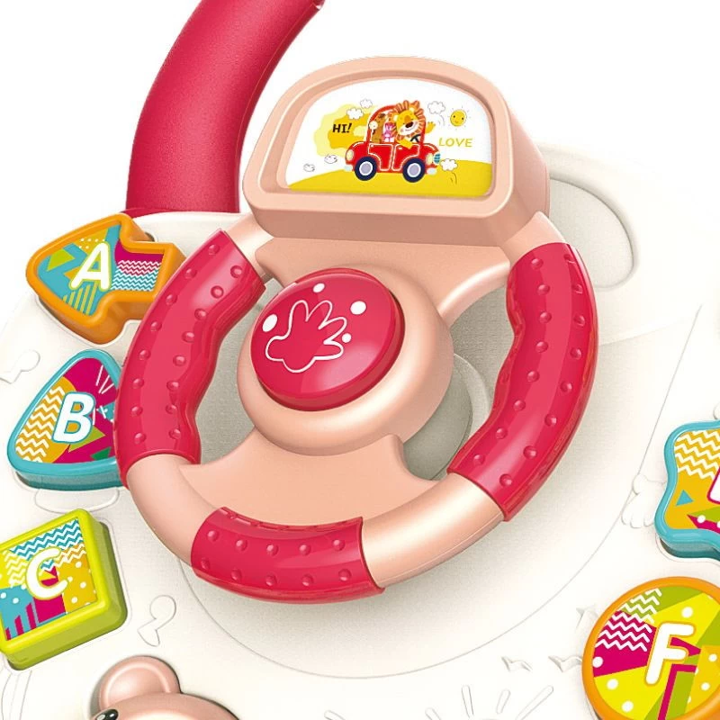 Eco Toys Roze Loopwagen Met Muziek CH79862 4 Eco Toys Roze Loopwagen Met Muziek CH79862 - Afbeelding 2