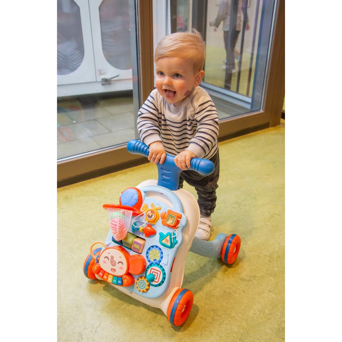 Eco Toys Study Desk Walker Blue Loopwagen HC505277 8 Eco Toys Study Desk Walker Blue Loopwagen HC505277 - Afbeelding 6