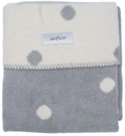 Zaffiro Ecru & Grijs Gestipt 75 X 100 Cm Wiegdeken 14970 -Jollein Winkel ecrugrijsstippendeken 5