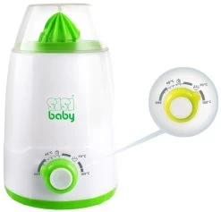 SisiBaby Groen Flessenwarmer SBC-203 -Jollein Winkel flessenwarmer sisi baby