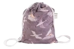 MamaLoes Amy Bamboo Nature Goose Nut 70 X 70 Cm Wikkeldeken 82317 -Jollein Winkel goose nut rugzakje 1