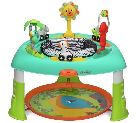 Infantino Sit, Spin & Stand Stoeltje En Speeltafel BK-203002 3 Infantino Sit, Spin & Stand Stoeltje En Speeltafel BK-203002