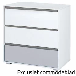 Babykamer Jasmijn: Ledikant En Commode -Jollein Winkel jasmijn commode 1