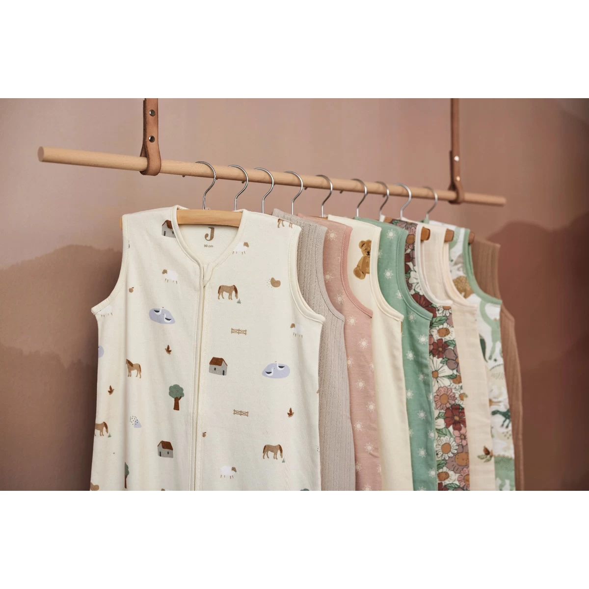 Jollein Wild Rose 110 Cm Zomerslaapzak 048-529-67023 6 Jollein Wild Rose 110 Cm Zomerslaapzak 048-529-67023 - Afbeelding 4