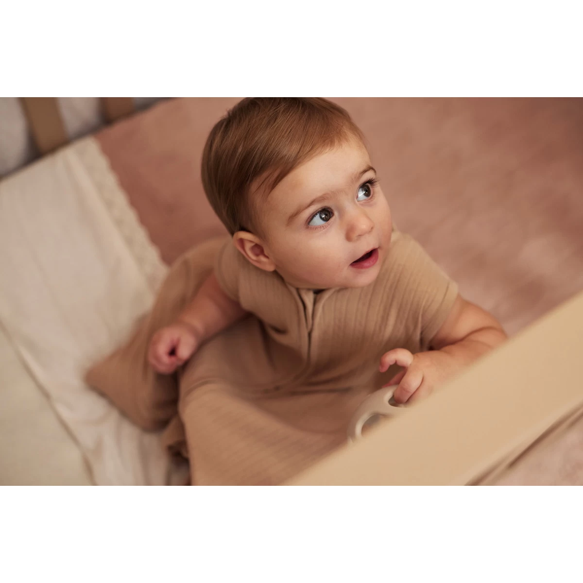 Jollein Ajour Biscuit 110 Cm Zomerslaapzak 048-529-67020 9 Jollein Ajour Biscuit 110 Cm Zomerslaapzak 048-529-67020 - Afbeelding 7