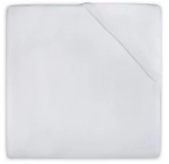 Jollein Badstof Wit 60 X 120 Cm Waterdicht Ledikant Hoeslaken 550-507-00100