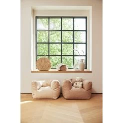 Jollein Boucle Biscuit Kinderfauteuil Beanbag 028-543-66067 -Jollein Winkel jollein boucle naturel kinderfauteuil beanbag 028 543 66060 .6 1
