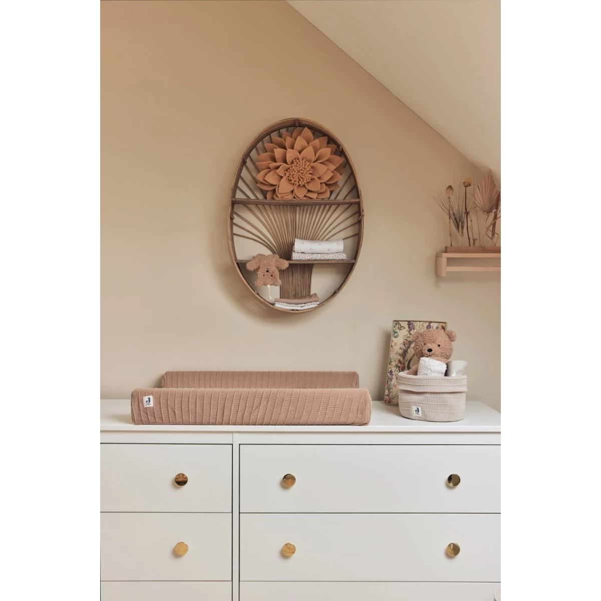 Jollein Pure Knit Nougat Commodemandje 580-001-67011 8 Jollein Pure Knit Nougat Commodemandje 580-001-67011 - Afbeelding 6