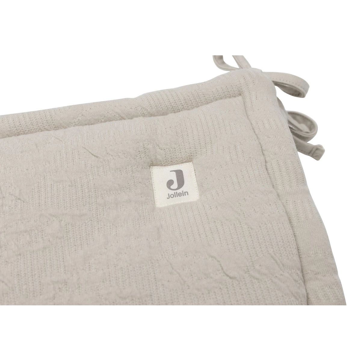 Jollein Soft Waves Nougat 30 X 180 Cm Bedbumper 004-895-67051 - Afbeelding 2