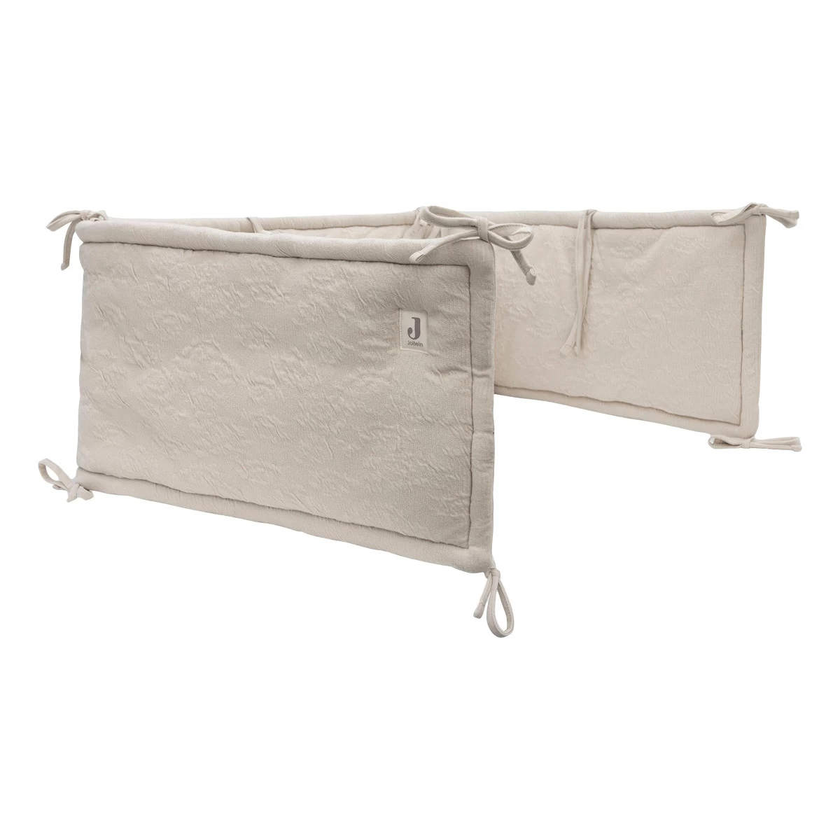 Jollein Soft Waves Nougat 30 X 180 Cm Bedbumper 004-895-67051