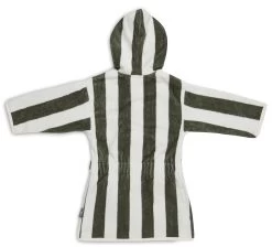 Jollein Stripe Terry Leaf Green 3-4jr Badjas 060-809-67001 -Jollein Winkel jollein stripe terry leaf green 1 2jr badjas 060 808 67001 2 1