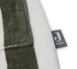 Jollein Stripe Terry Leaf Green 3-4jr Badjas 060-809-67001 -Jollein Winkel jollein stripe terry leaf green 1 2jr badjas 060 808 67001 5 1