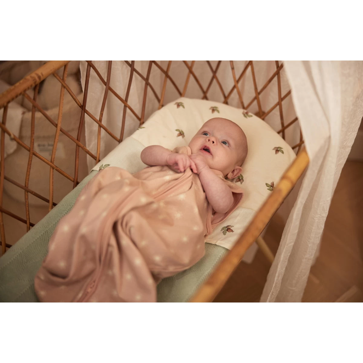 Jollein Wild Rose 110 Cm Zomerslaapzak 048-529-67023 7 Jollein Wild Rose 110 Cm Zomerslaapzak 048-529-67023 - Afbeelding 5