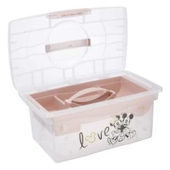 Keeeper Minnie Mouse Roze Draagbare Opbergbox Met Organizer 1220258124700 -Jollein Winkel keeeper minnie mouse roze draagbare opbergbox met organizer 1220258124700 1