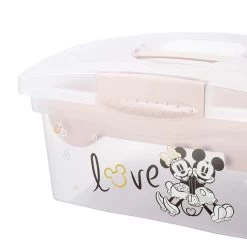 Keeeper Minnie Mouse Roze Draagbare Opbergbox Met Organizer 1220258124700 -Jollein Winkel keeeper minnie mouse roze draagbare opbergbox met organizer 1220258124700 4