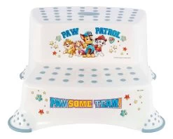 Keeeper PAW Patrol Wit/Blauw 2 Treden Opstapje 1003210029300 -Jollein Winkel keeeper paw patrol wit blauw 2 treden opstapje 1003210029300 2