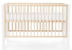 Kinderkraft Mia Wit Ledikant KKHMIAWHT0000 -Jollein Winkel kinderkraft mia wit ledikant incl. matras kkhmiawht000m 1 3 1