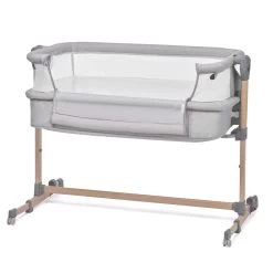 Kinderkraft Neste Air Grey-Wood Wieg Aan Bed KKLNEAIRGRY00W -Jollein Winkel kinderkraft neste air grey wood wieg aan bed kklneairgry00w .3