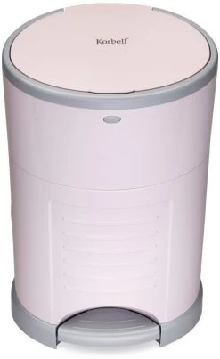 Korbell Pink Nappy Disposal System Luieremmer M250DSP -Jollein Winkel korbell luieremmer roze 1