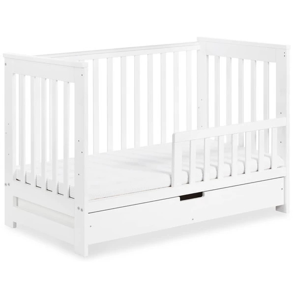 Babykamer Lieke Wit: Ledikant & Commode 10 Babykamer Lieke Wit: Ledikant & Commode - Afbeelding 8