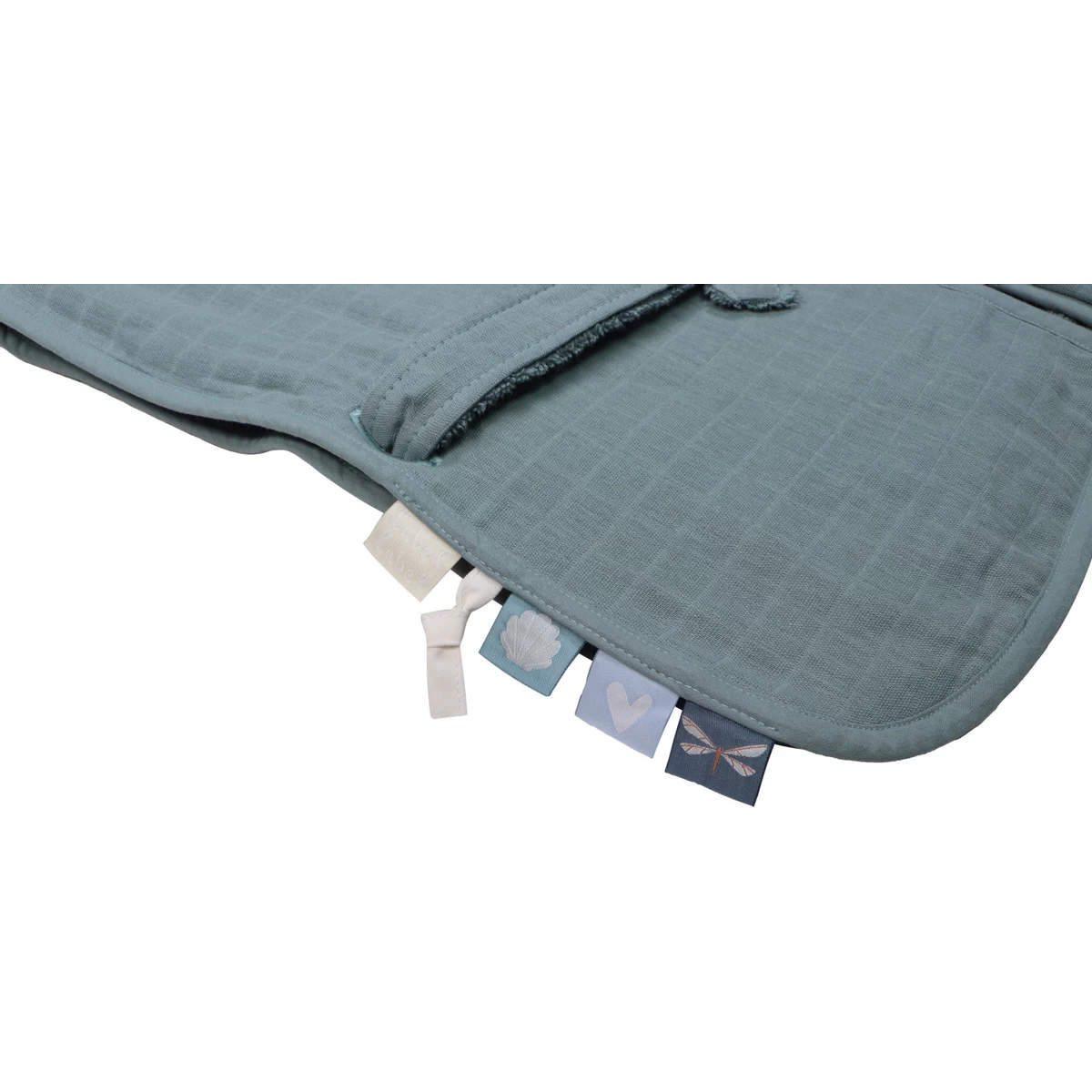 Label Label Silver Blue Badstof/Hydrofiel Badjas LLTT-934673 7 Label Label Silver Blue Badstof/Hydrofiel Badjas LLTT-934673 - Afbeelding 5