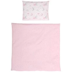 Lorelli Eva Pink Moons & Stars 5-delige Set Voor Wieg En Ledikant 2080114-5201 -Jollein Winkel lorelli eva pink moons stars 5 delige set voor wieg en ledikant 2080114 5201 1