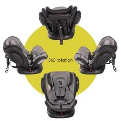 Lorelli Aviator Black/Dark Grey 0-36 Kg SPS Isofix 360° Autostoel 1007130-2335 -Jollein Winkel lorelli aviator 0 36 kg sps isofix 360 autostoel productdetails 6 1