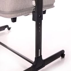 Lorelli Milano Grey 2-in-1 Wieg Aan Bed 1008044-0003 -Jollein Winkel lorelli milano 2 in 1 wieg aan bed 2 2